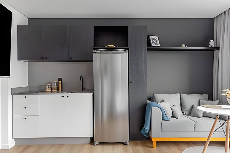 LOFT UP 509 | Mobiliado | WIFI | Piscina | Vaga