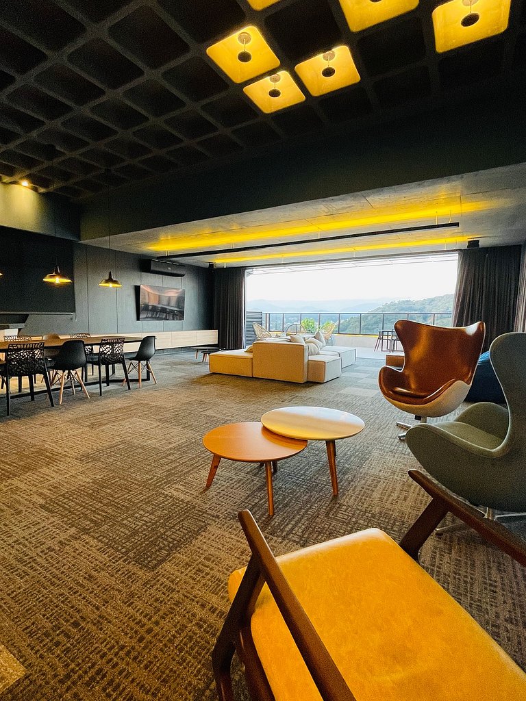 LOFT UP 509 | Mobiliado | WIFI | Piscina | Vaga