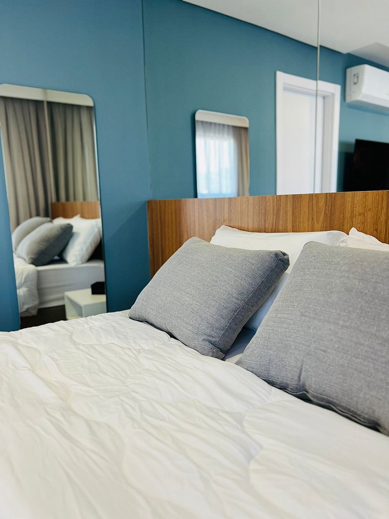 LOFT UP 506 | Mobiliado | WIFI | Piscina | Vaga