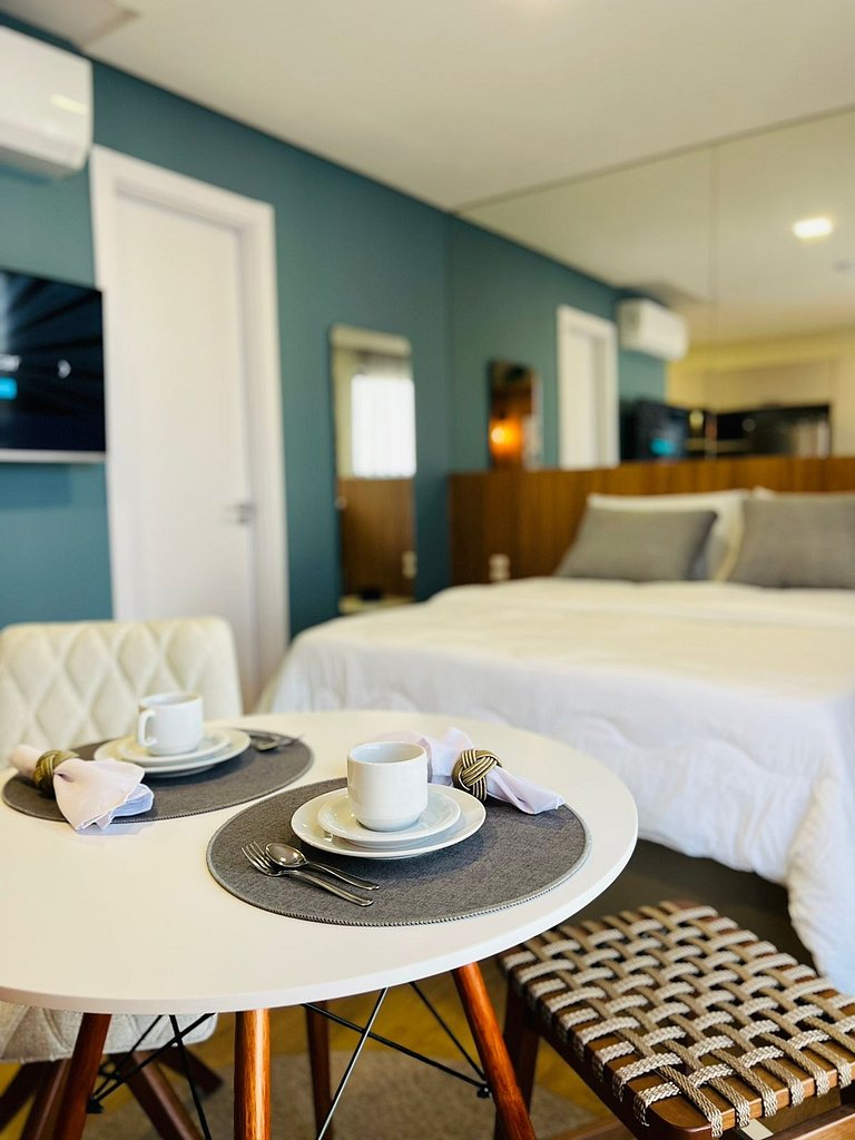 LOFT UP 506 | Mobiliado | WIFI | Piscina | Vaga