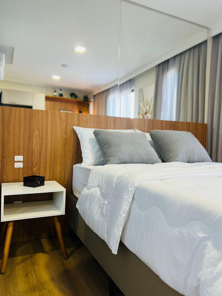 LOFT UP 506 | Mobiliado | WIFI | Piscina | Vaga