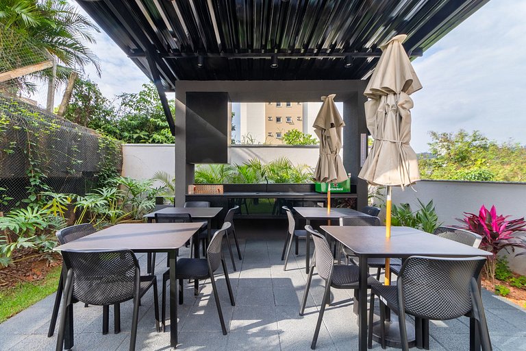 LOFT UP 510 | Mobiliado | WIFI | Piscina | Vaga