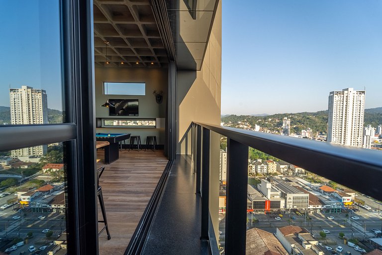 UP 202/1102 Mobiliado - Piscina - Academia - Vaga