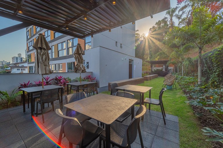 UP 1401 Prox Vila Germânica - Piscina - Vaga Wifi