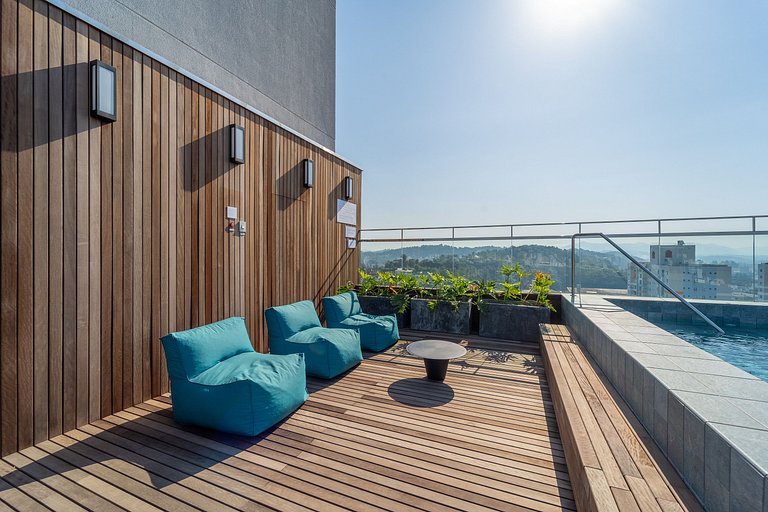 UP 1401 Prox Vila Germânica - Piscina - Vaga Wifi