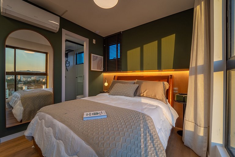 UP 1302 Mobiliado | WIFI | Piscina | Academia