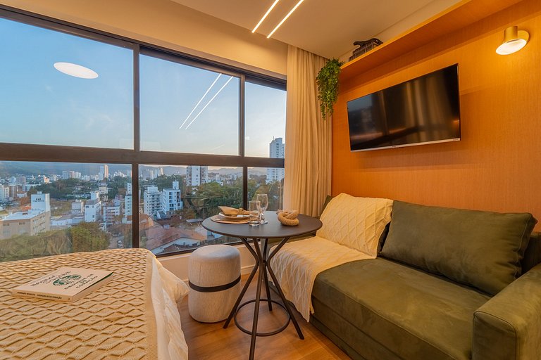 UP 1302 Mobiliado | WIFI | Piscina | Academia