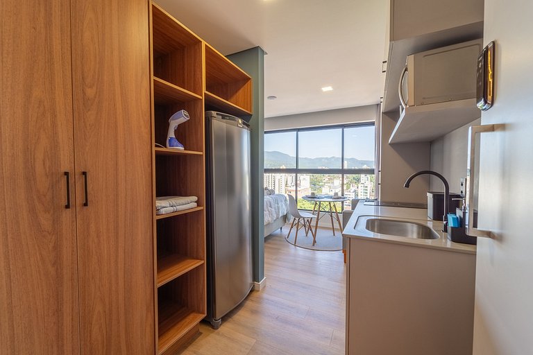 UP 202/1102 Mobiliado - Piscina - Academia - Vaga