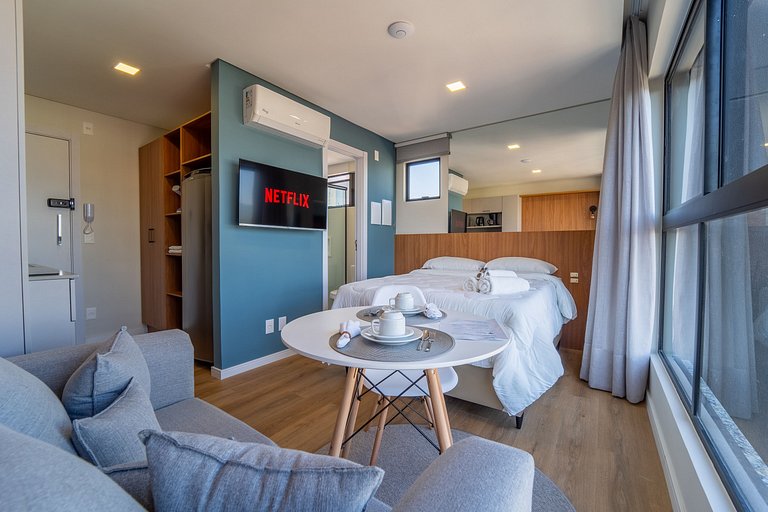 UP 202/1102 Mobiliado - Piscina - Academia - Vaga