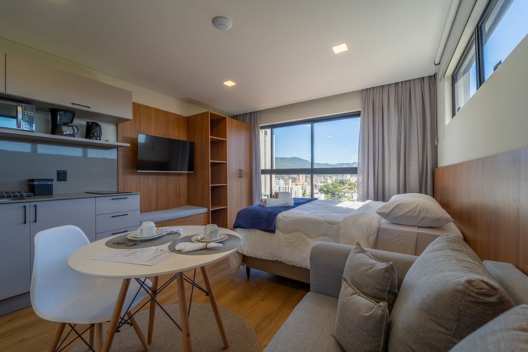 UP 1401 Prox Vila Germânica - Piscina - Vaga Wifi