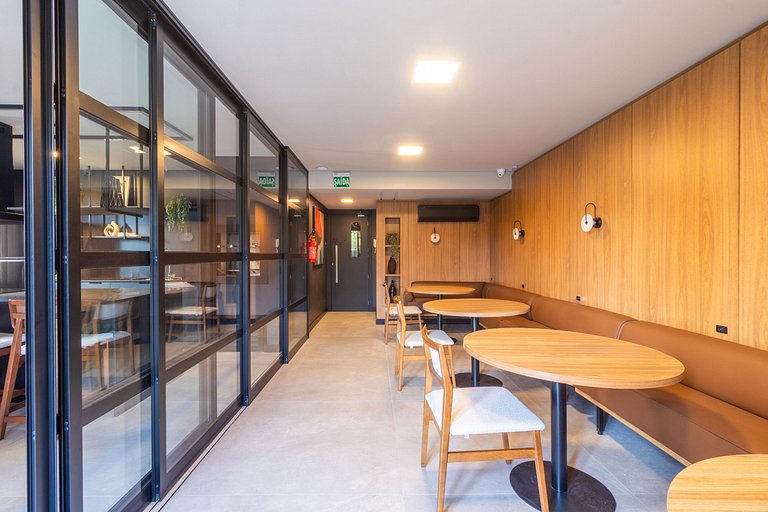 Loft 401 ao lado da Vila Germânica com Vaga