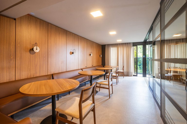 Loft 302 ao lado da Vila Germânica com Vaga