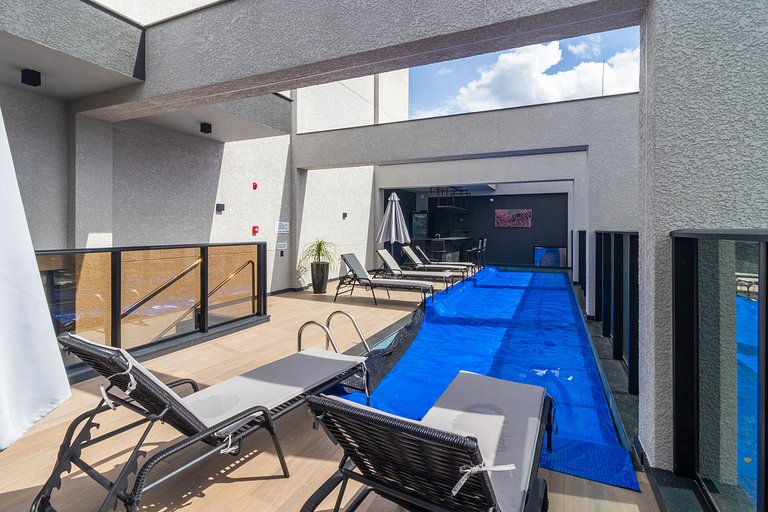 Loft 302 ao lado da Vila Germânica com Vaga