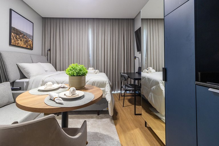 Loft 802 ao lado da Vila Germânica