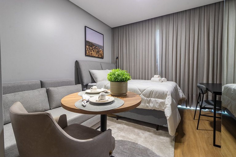 Loft 802 ao lado da Vila Germânica