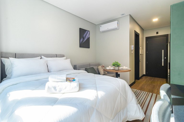 Loft 302 ao lado da Vila Germânica com Vaga