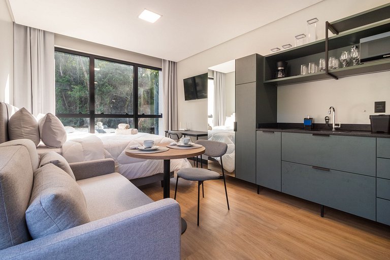 Loft 401 ao lado da Vila Germânica com Vaga