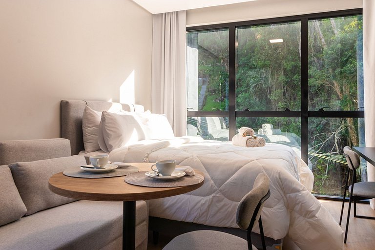 Loft 401 ao lado da Vila Germânica com Vaga