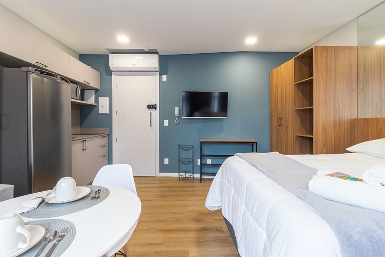 UP 210 Mobiliado | WIFI | Piscina | Academia