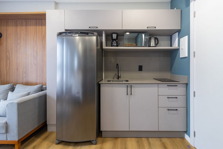 UP 210 Mobiliado | WIFI | Piscina | Academia