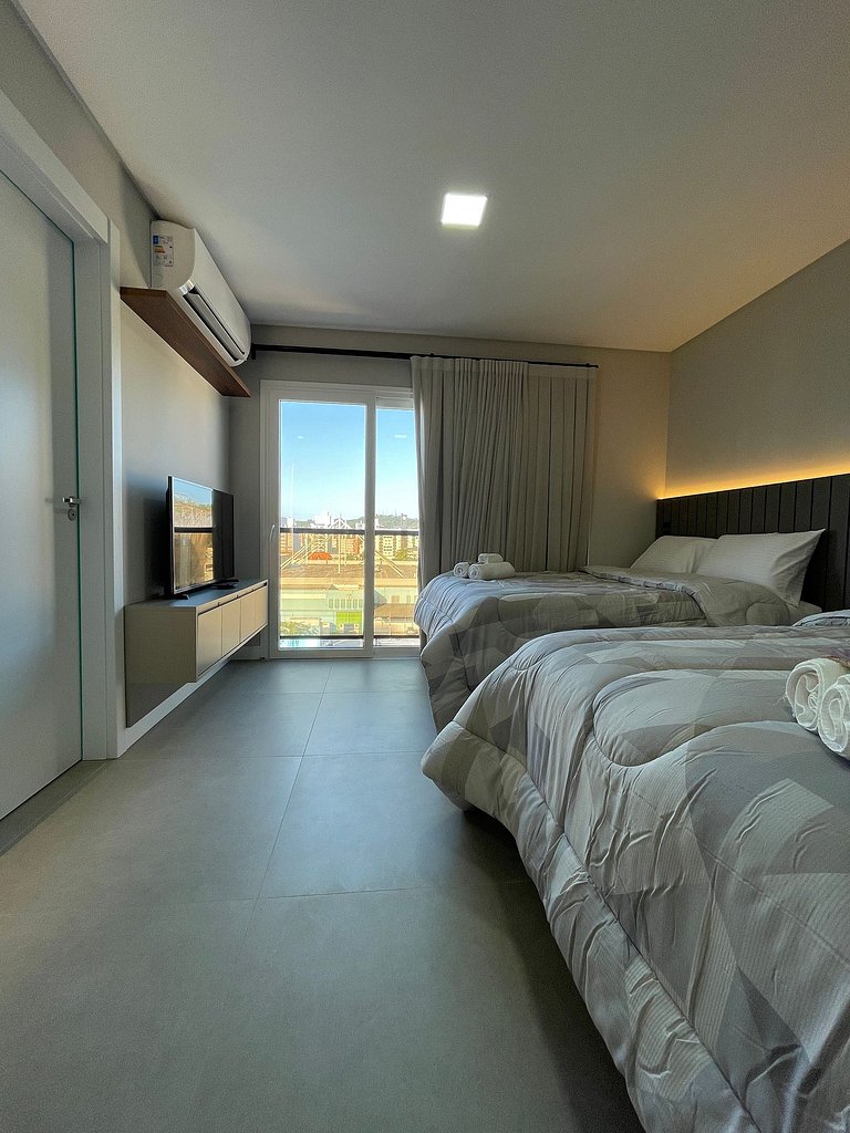 Apartamento ao lado da Oktoberfest com vaga