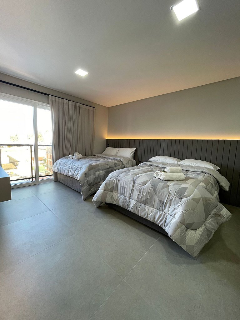 Apartamento ao lado da Oktoberfest com vaga