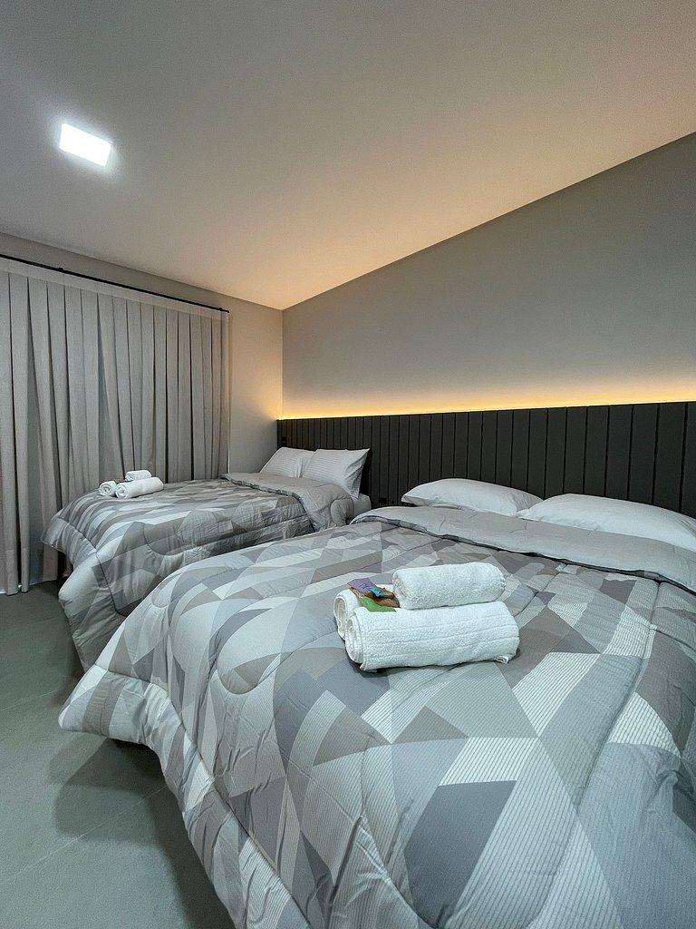 Apartamento ao lado da Oktoberfest com vaga