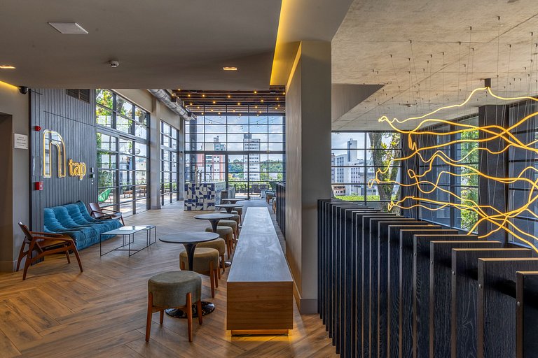 Loft 809 • Piscina/Coworking/Academia/Vaga