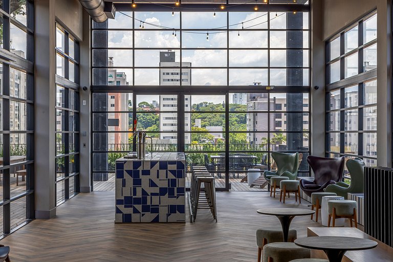 NOVO Loft 401 • Piscina/Academia/Vaga