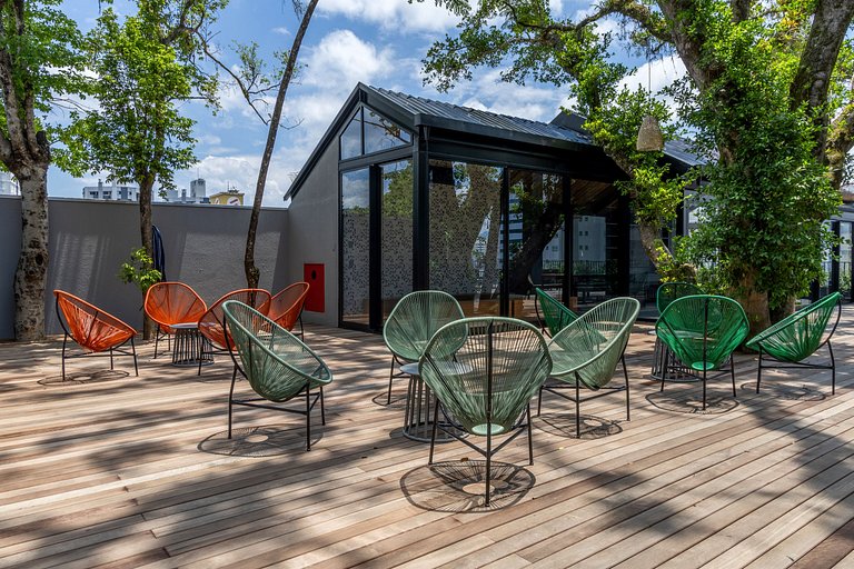 NOVO Loft 1412 • Piscina/Academia/Vaga