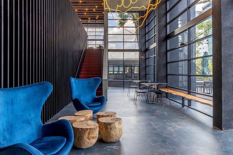 Loft 1509 • Piscina/Coworking/Academia/Vaga