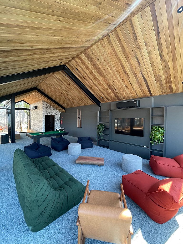 Loft 809 • Piscina/Coworking/Academia/Vaga