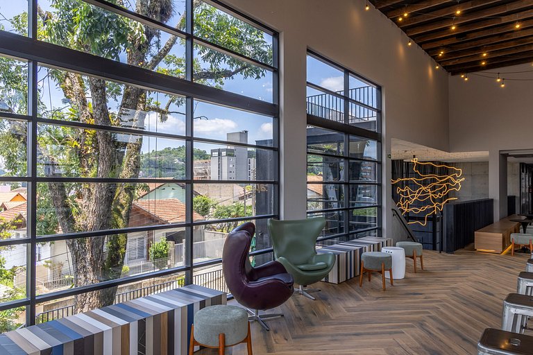 Loft 1103 • Piscina/Coworking/Academia/Vaga