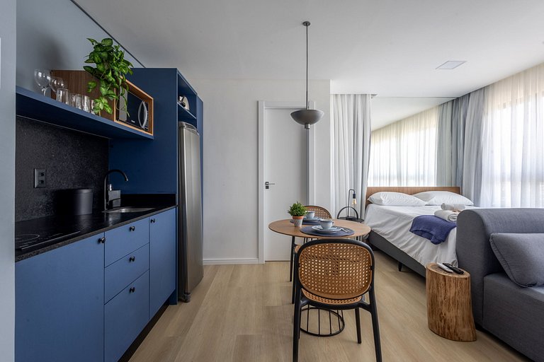 NOVO Loft 1112 • Piscina/Academia/Vaga