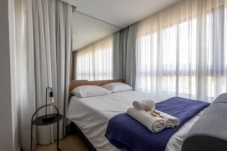 NOVO Loft 1112 • Piscina/Academia/Vaga