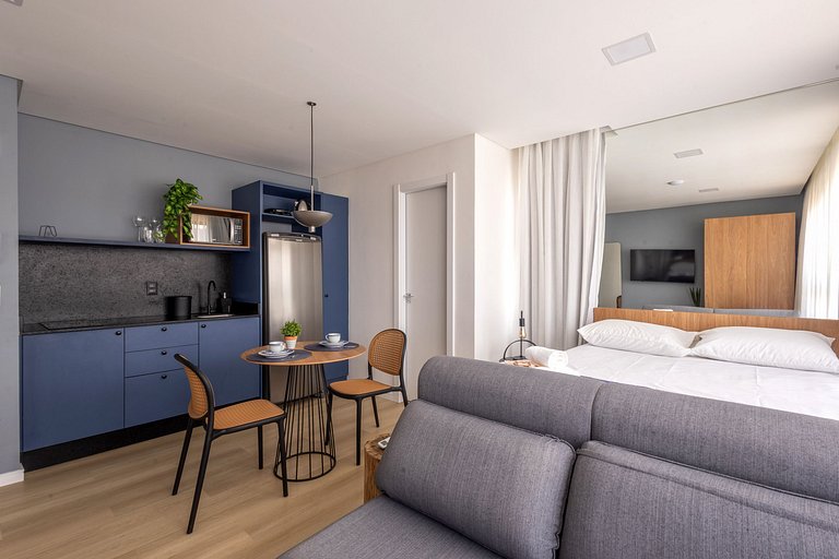 NOVO Loft 1112 • Piscina/Academia/Vaga