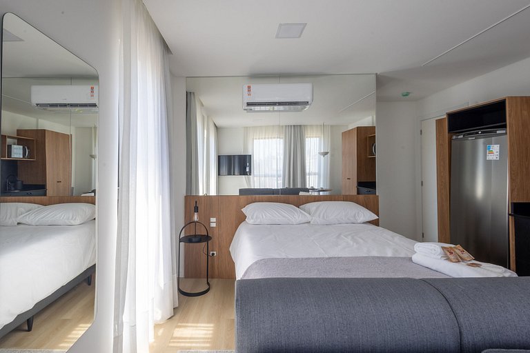 NOVO Loft 401 • Piscina/Academia/Vaga