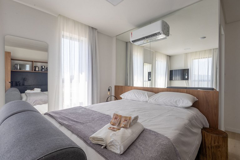 NOVO Loft 401 • Piscina/Academia/Vaga