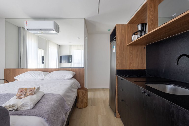 NOVO Loft 401 • Piscina/Academia/Vaga