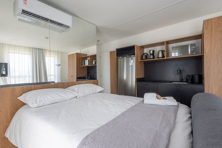 NOVO Loft 401 • Piscina/Academia/Vaga