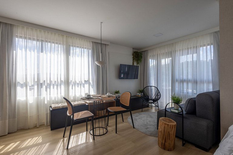 NOVO Loft 211 • Piscina/Academia/Vaga