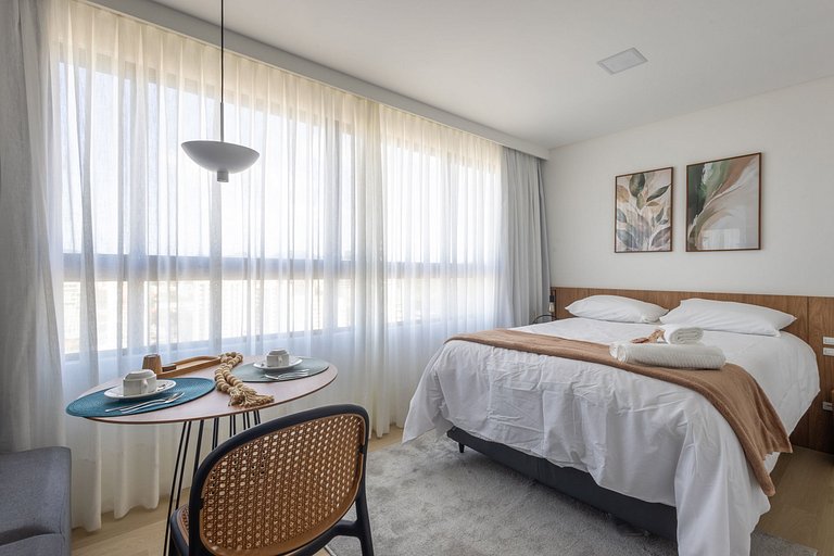 Loft 1103 • Piscina/Coworking/Academia/Vaga