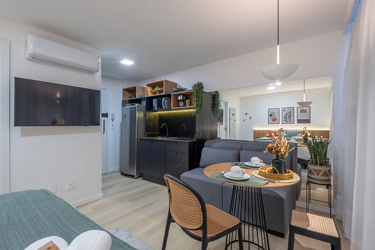 NOVO Loft 1207 • Piscina/Coworking/Academia