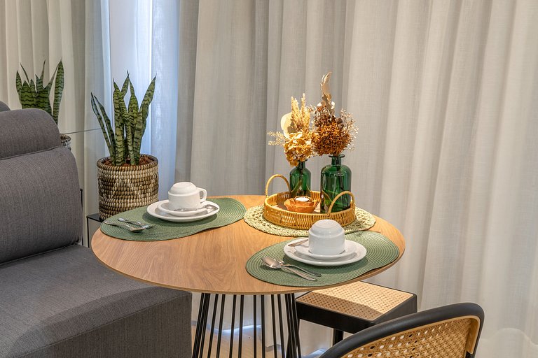 NOVO Loft 1207 • Piscina/Coworking/Academia