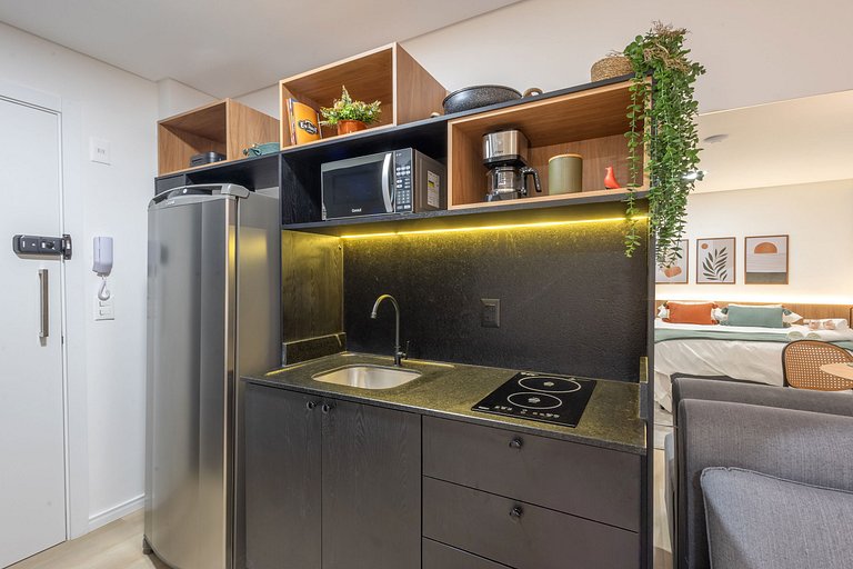 NOVO Loft 1207 • Piscina/Coworking/Academia