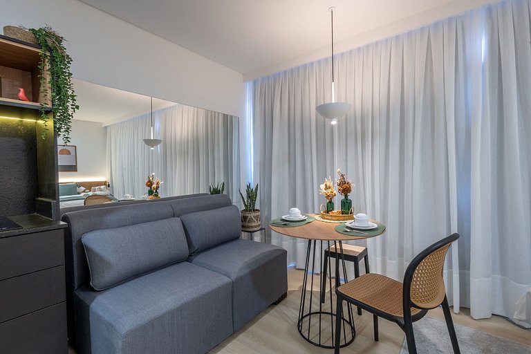 NOVO Loft 1207 • Piscina/Coworking/Academia