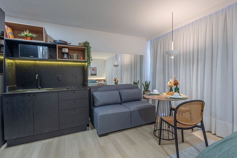 NOVO Loft 1207 • Piscina/Coworking/Academia