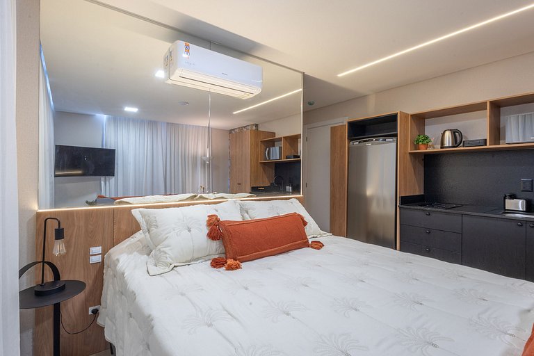 NOVO Loft 2001 • Piscina/Academia/Vaga