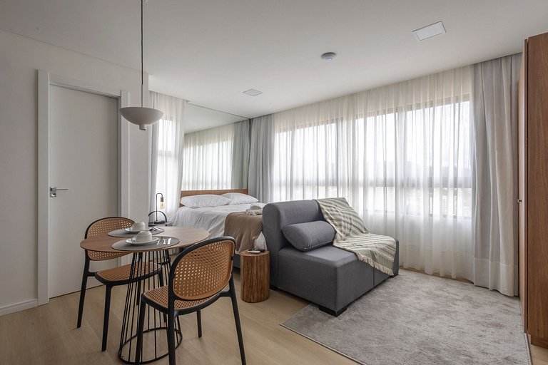 NOVO Loft 1412 • Piscina/Academia/Vaga