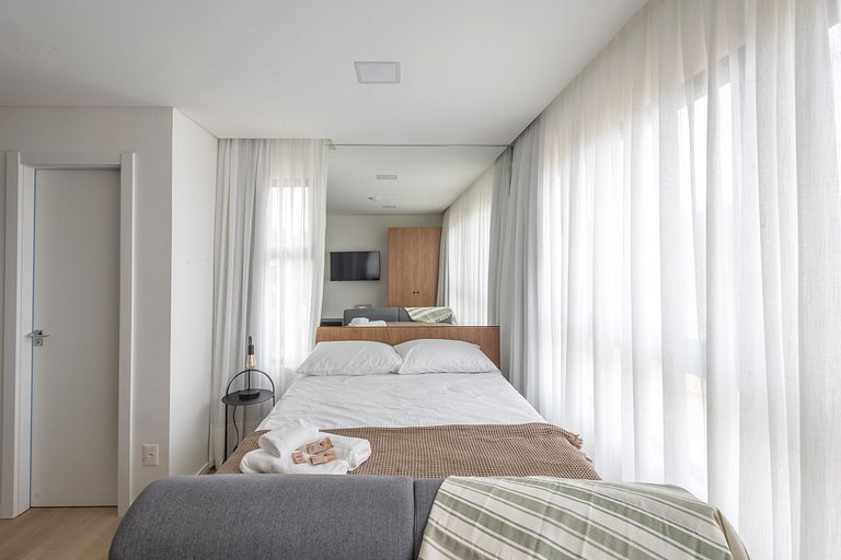 NOVO Loft 1412 • Piscina/Academia/Vaga